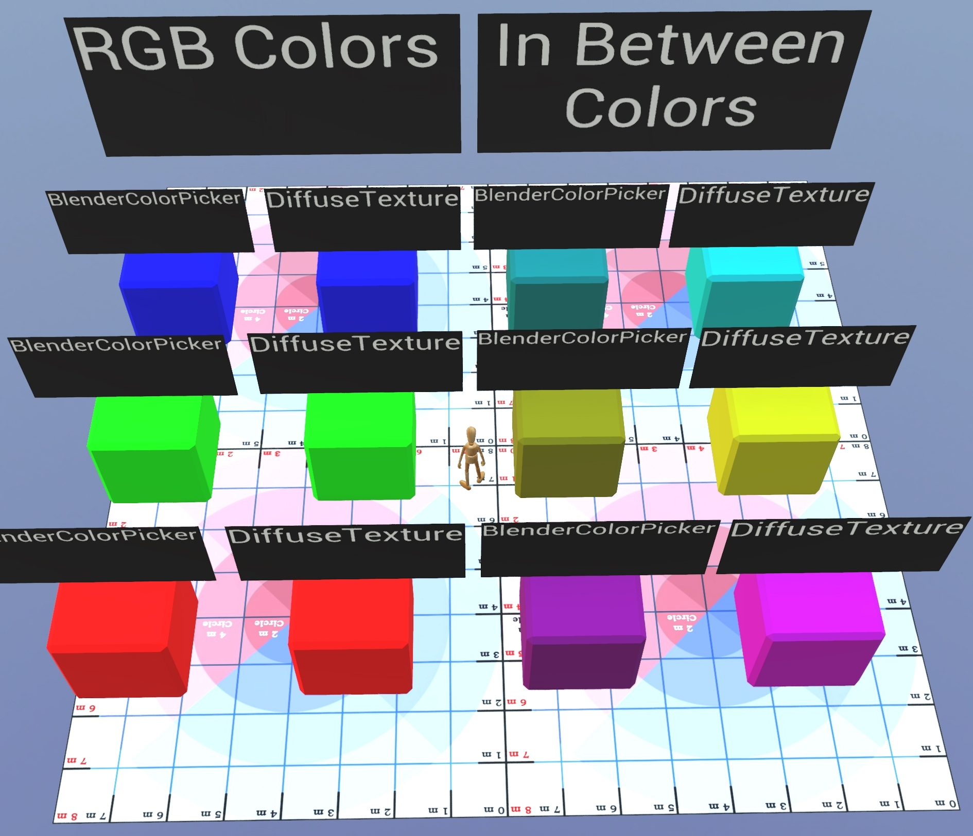 Pure Rg Color Picker Module Colors between pure RGB appear different when using diffuse texture vs ...